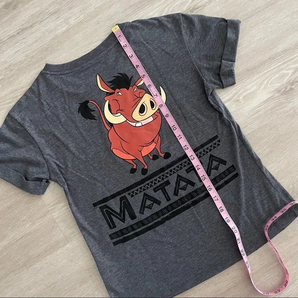 Disney Hakuna Matata dark grey tee shirt - Picture 8 of 10